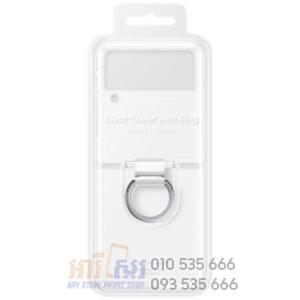 Samsung Galaxy Z Flip3 5G Clear Cover with Ring