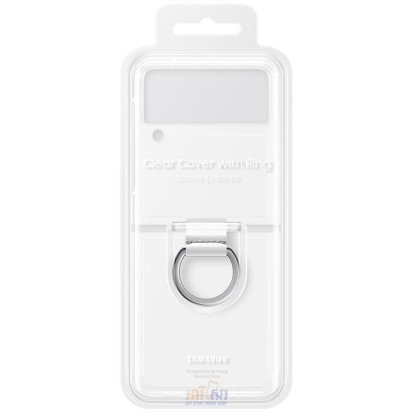 Galaxy Z Flip3 5G Clear Cover with Ring