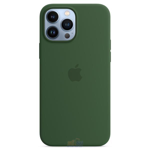 iPhone 13 Pro Max Silicone Case with MagSafe Clover