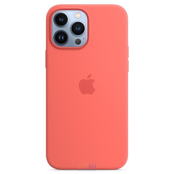 iPhone 13 Pro Max Silicone Case with MagSafe Pink Pomelo