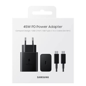 Samsung 45W PD Power Adapter (With 5A USB-C to USB-C cable 1.8m)