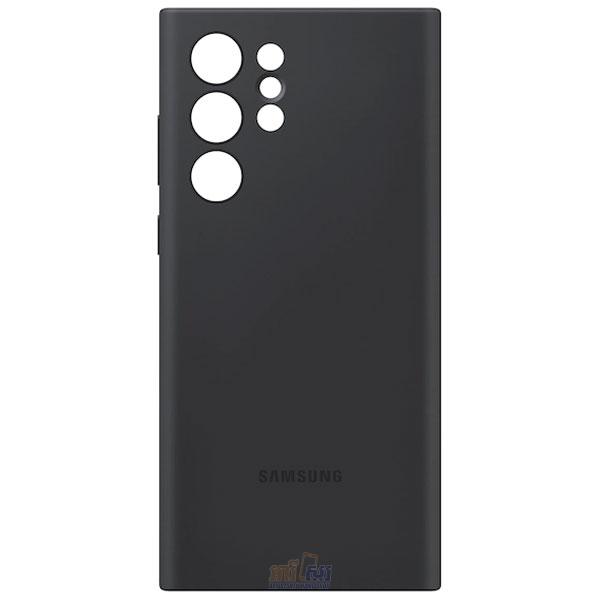 Galaxy S22 Ultra Silicone Cover Black