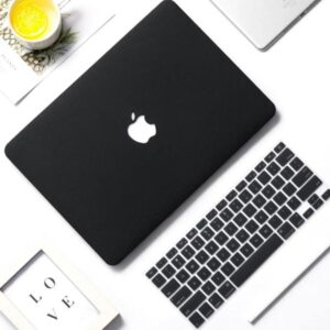 Laptop Matte Case For Macbook Pro|Air (Black)