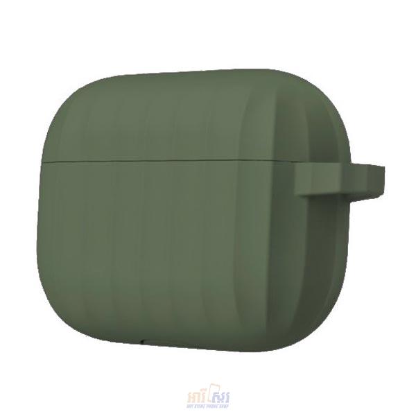 silicone airpods pro army green