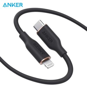 Anker PowerLine III Flow USB-C to Lightning 6ft/1.8m – Black