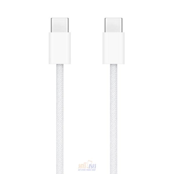 Apple USB C Charge Cable 1 m woven design 2