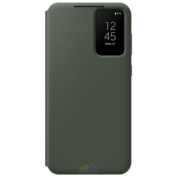 Galaxy S23 S View Wallet Case Green