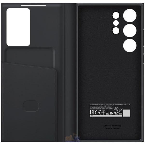Galaxy S23 Ultra S View Wallet Case Black 2