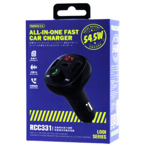 REMAX All-in-One Fast Car Charger RCC331 64.5W