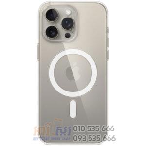 iPhone 15 Pro Max Clear Case with MagSafe
