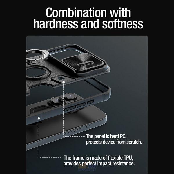 Nillkin CamShield Armor case for Apple iPhone 15 Pro Max 3