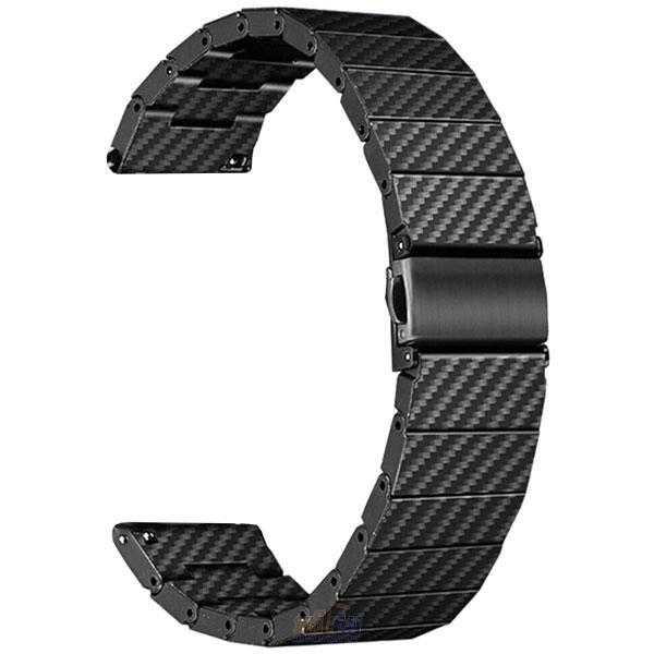 COTECI Carbon Fiber Pattern Watch Band 20mm