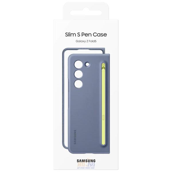 Galaxy Z Fold5 Slim S pen Case Icy Blue
