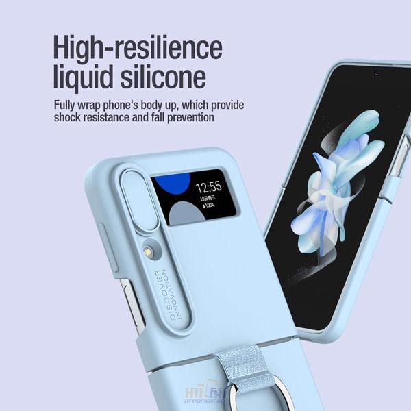 Nillkin CamShield Silky silicon case for Samsung Galaxy Z Flip4 10