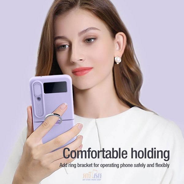 Nillkin CamShield Silky silicon case for Samsung Galaxy Z Flip4 11