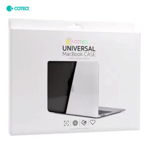 COTECI MacBook Case Frosted Black Transparent