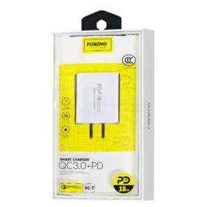 FONENG 3C-7 Smart Charger Kit QC-3.0 PD Charger