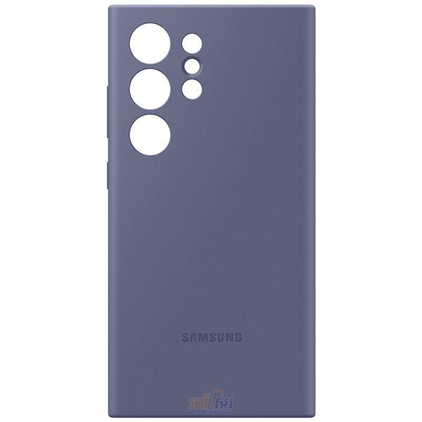 Galaxy S24 Ultra Silicone Case Violet