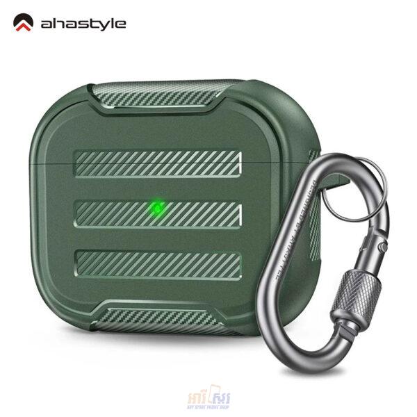 AHASTYLE PT115 3 for Apple AirPods 3 TPU Green