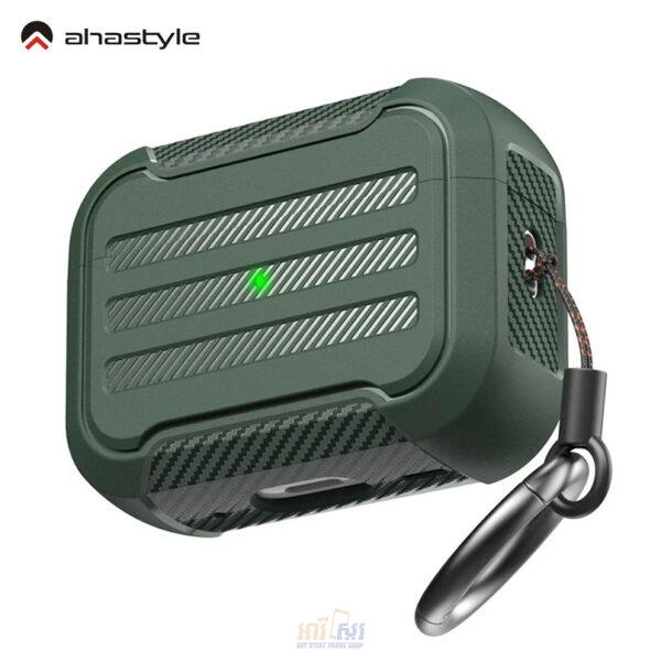 AHASTYLE PT115 Pro for Apple AirPods Pro TPU Green