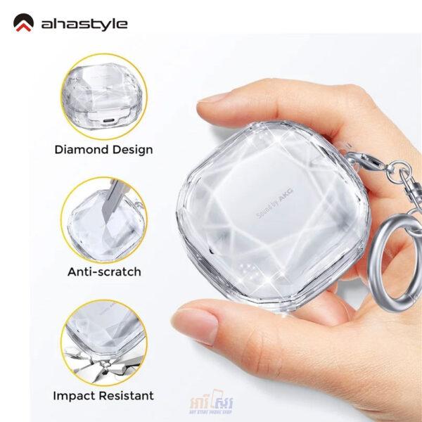 AHASTYLE Protective Case Diamond Texture Hard PC Anti drop Cover 7