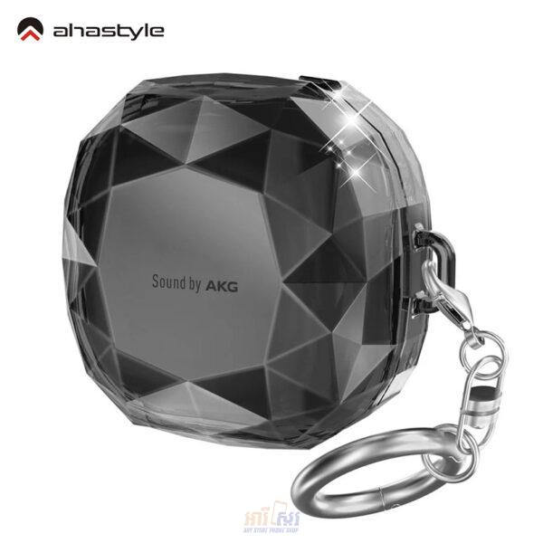 AHASTYLE Protective Case Diamond Texture Hard PC Anti drop Cover Black