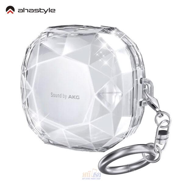 AHASTYLE Protective Case Diamond Texture Hard PC Anti drop Cover White