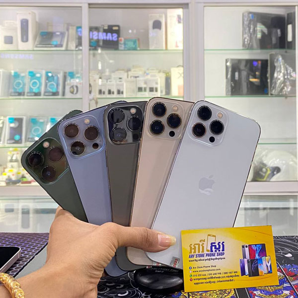Used iPhone 13 Pro Max 256GB 98%-99% - Phnom Penh Cambodia