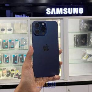 used iphone 15 pro max blue
