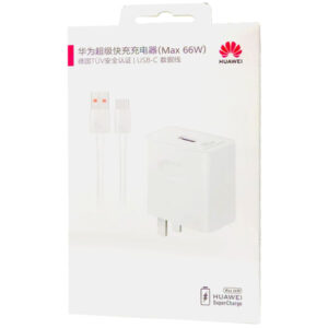 HUAWEI SuperCharge 66W Max Adapter 6A USB to Type C Cable