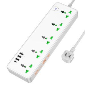 HOCO Multifunctional Safety Socket USB-C 17W Power strip AC13