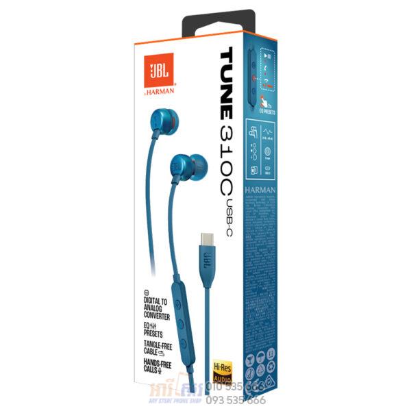 JBL Tune 310C USB | Wired Hi-Res In-Ear Headphones