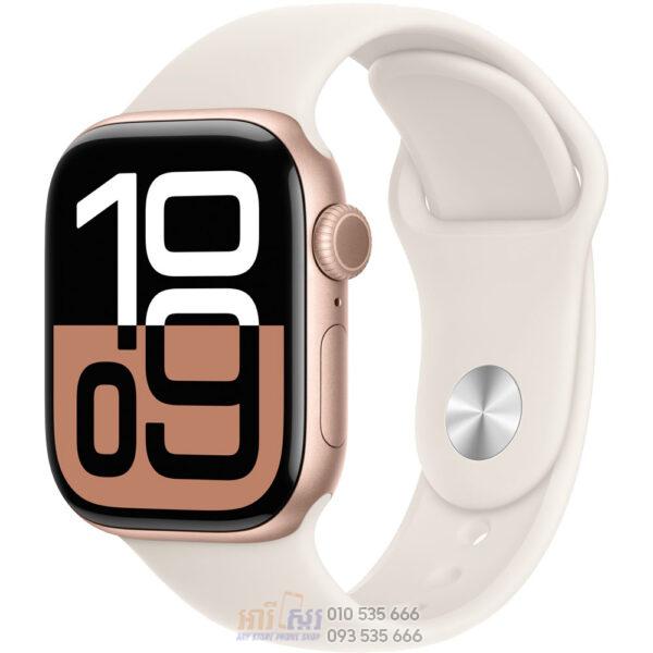 apple watch series 10 46 aluminum rose gold