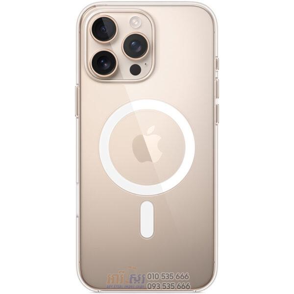 iPhone 16 Pro Max Clear Case with MagSafe