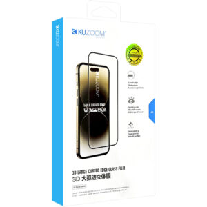 KUZOOM 3D Curved Full Screen Glass Film for iPhone