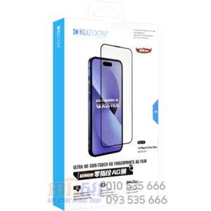 KUZOOM Ultra HD Matte Anti-Fingerprint AG Film for iPhone