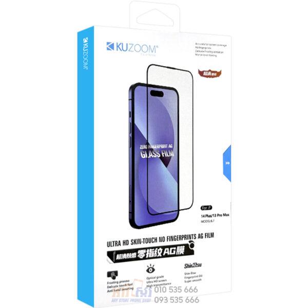 KUZOOM Ultra HD Matte Anti-Fingerprint AG Film for iPhone