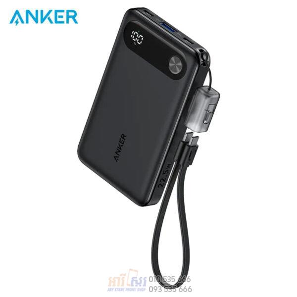 Anker Power Bank Powercore 10000mAh 22.5W Portable Charger - Black