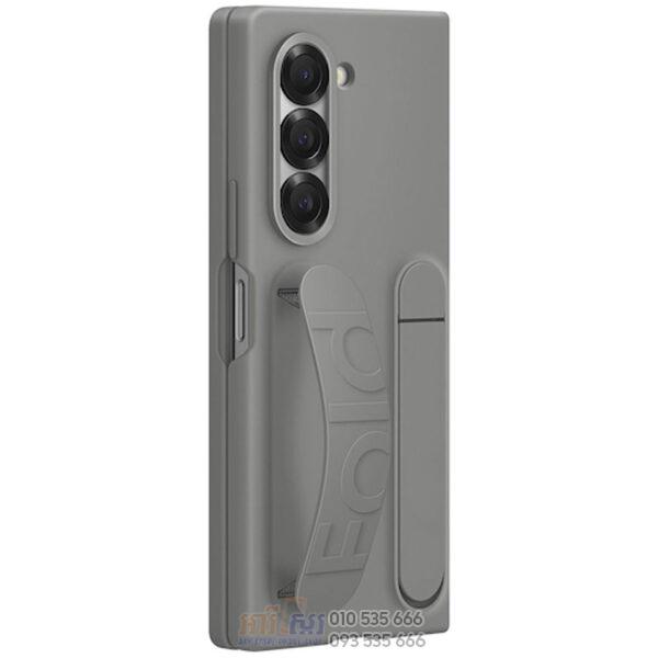 Galaxy Z Fold6 Silicone Case Gray 1