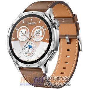 Huawei Watch GT5 46mm Brown Composite Leather Strap