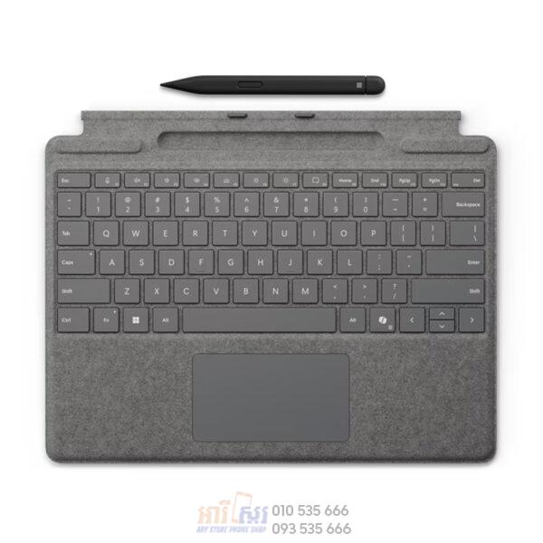 Surface Pro Keyboard with Slim Pen Platinum