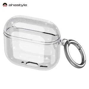 AHASTYLE For AirPods 4 Clear TPU Protective Case WG164