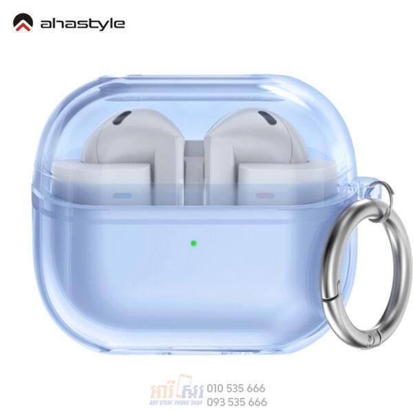 AHASTYLE Clear Case for Galaxy Buds3 Soft TPU Protective WG162 - Image 5