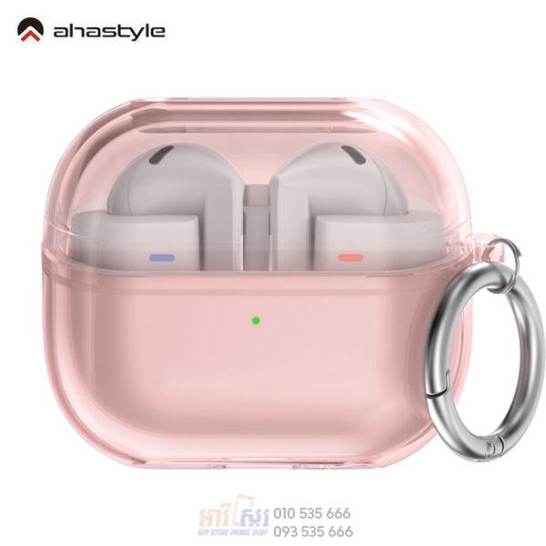 AHASTYLE Clear Case for Galaxy Buds3 Soft TPU Protective WG162 - Image 3