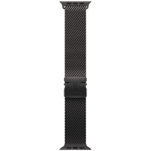 Black Titanium Milanese Loop - Medium