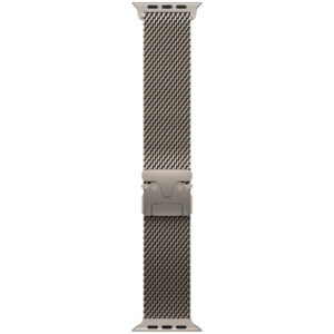 Natural Titanium Milanese Loop - Medium