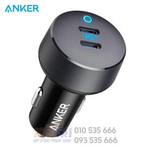 Anker PowerDrive III Duo USB-C Car Charger Twin 20W PowerIQ 3.0 Ports