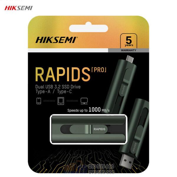 HIKSEMI 1TB Rapids Pro Dual USB 3.2 Gen 2 SSD Drive - Image 4