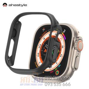 AHASTYLE PC Hard Shell Case for Apple Watch Ultra 49mm - Black