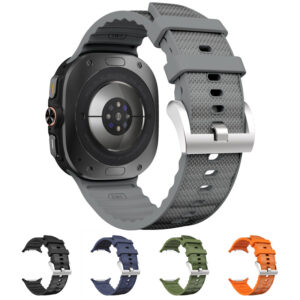 Adjustable Sports Silicone Wrist Band for Galaxy Watch Ultra